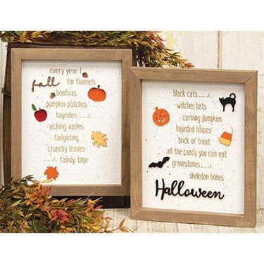 Every Year I Fall Dimensional Wooden Sign - The Fox Decor